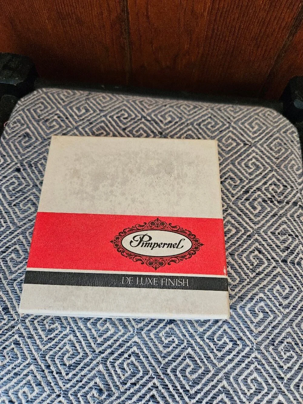 Vintage Pimpernel Coaster Set of 6, Fly Fishing Lures